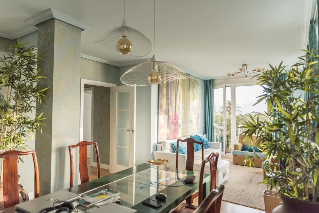 Ferienwohnung Flat With 160 M Of Garden, Sea Views Bilbao-Getxo Exterior foto